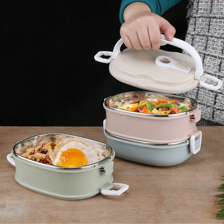 Lunch Box aus Edelstahl