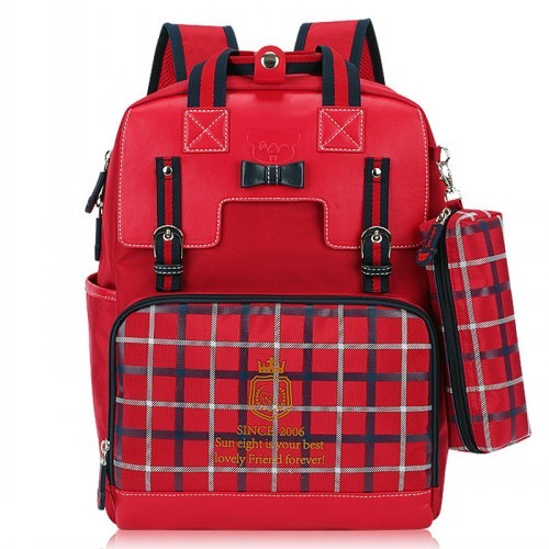 Niedlicher Rucksack für Mädchen im koreanischen Stil mit aufhellenden Schultern