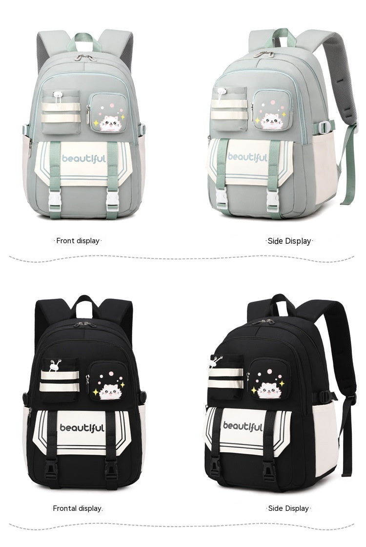 Großer Schultasche für Grundschulmädchen