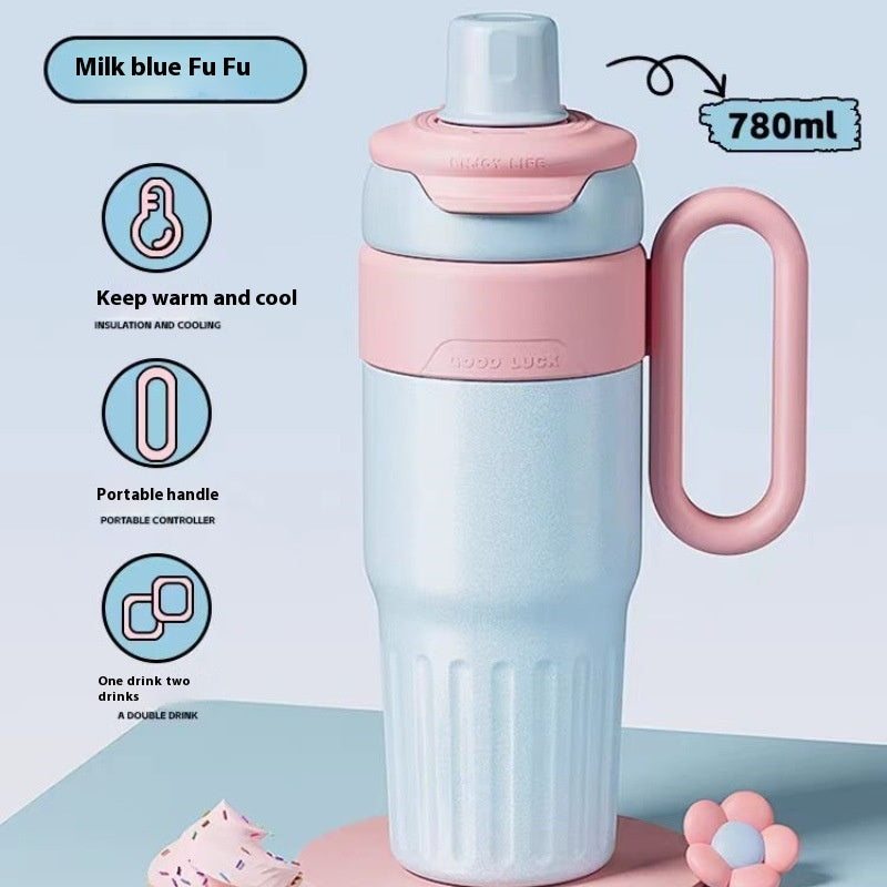 Edelstahl-Thermobecher groß 780 ml – für Männer & Frauen