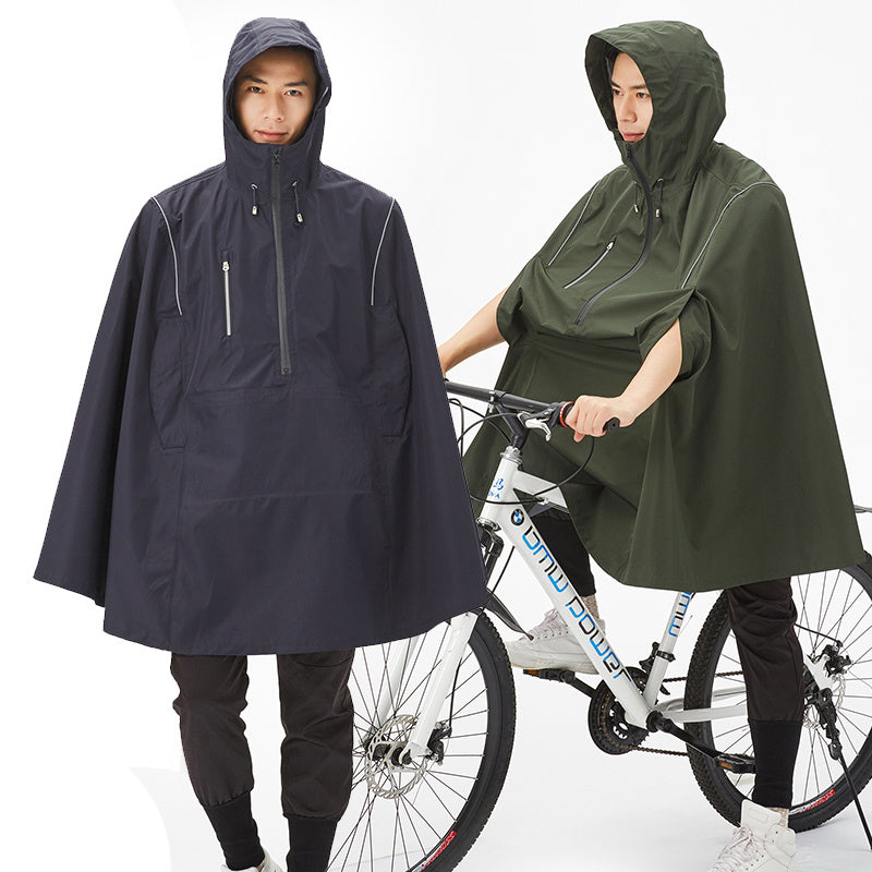 Regenmantel Poncho für Erwachsene Outdoor Mode Regenmantel
