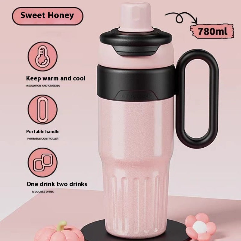 Edelstahl-Thermobecher groß 780 ml – für Männer & Frauen