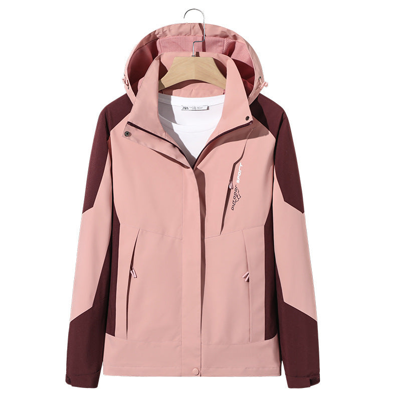 Einzelne Schicht Schalenjacke winddicht wasserdichte Jacke