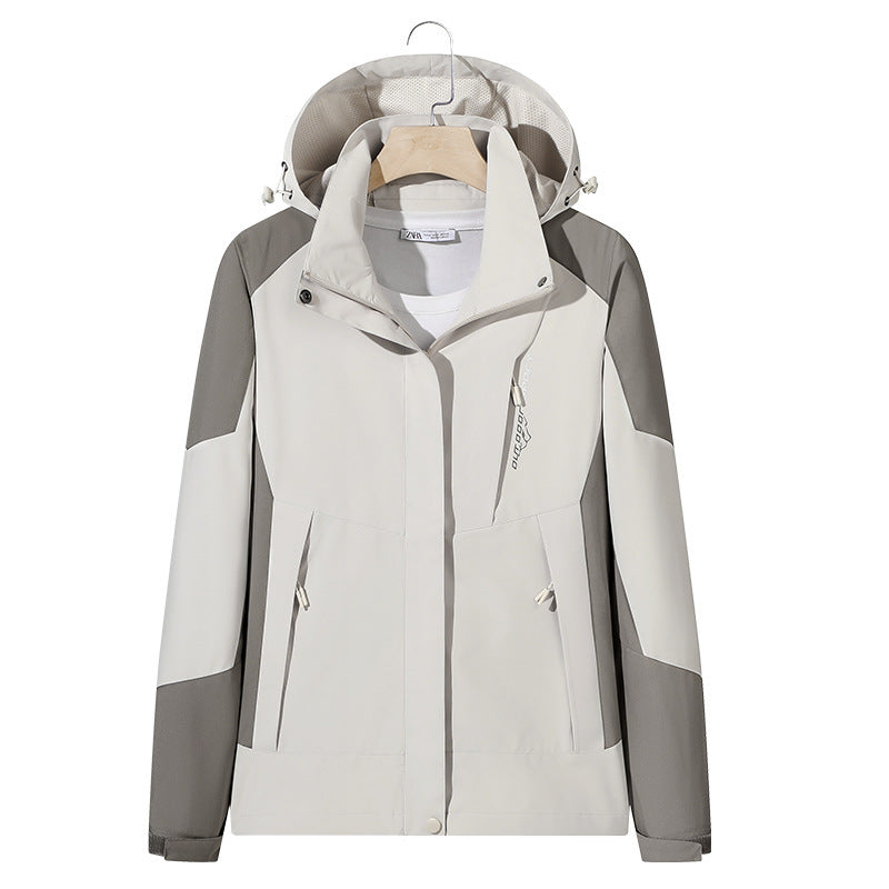 Einzelne Schicht Schalenjacke winddicht wasserdichte Jacke