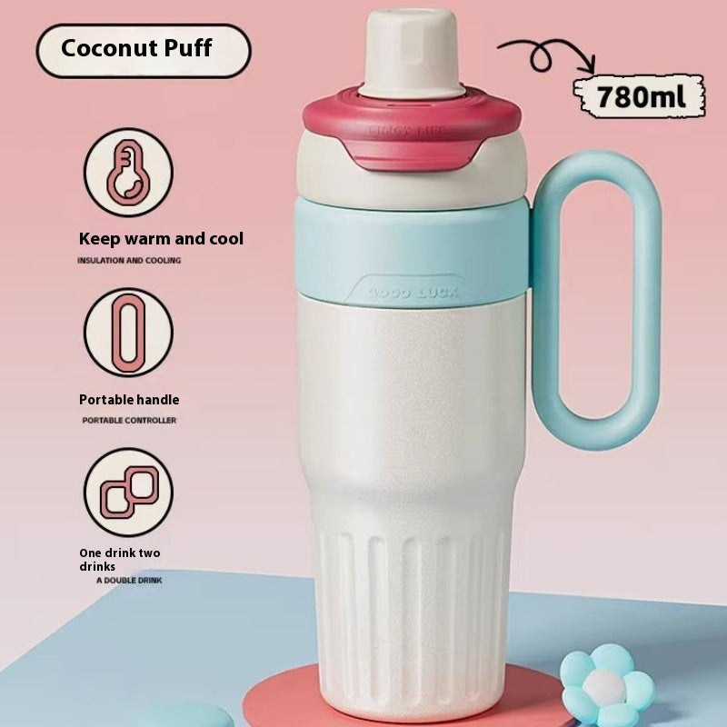 Edelstahl-Thermobecher groß 780 ml – für Männer & Frauen