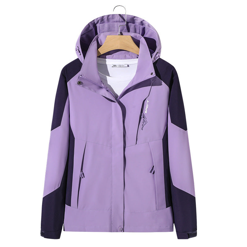 Einzelne Schicht Schalenjacke winddicht wasserdichte Jacke