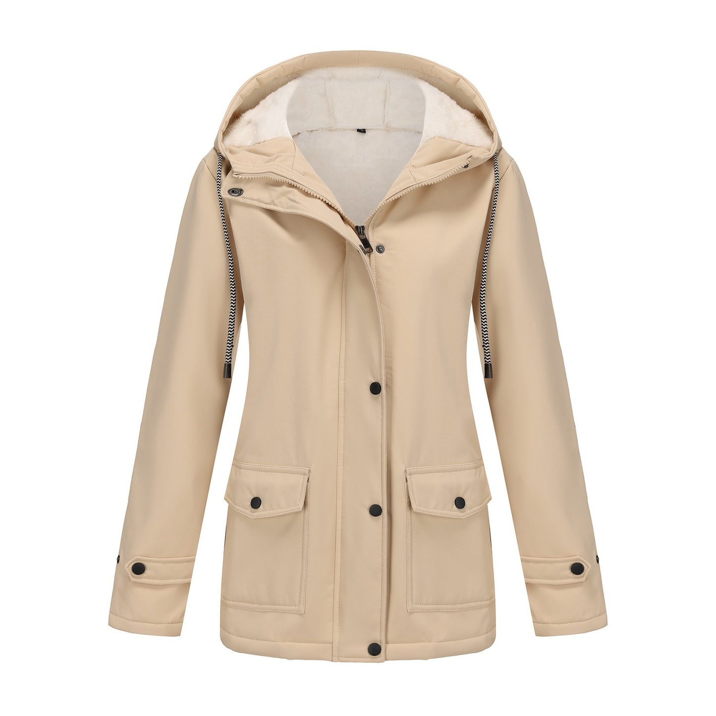Damen Anorak Komposit Fleece-gefütterte wasserdichte Jacke
