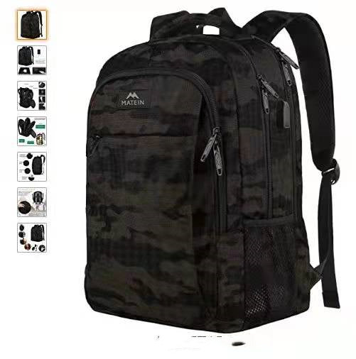 Wiederauf ladbare Schulter Computer Tasche Rucksack Reisen Outdoor