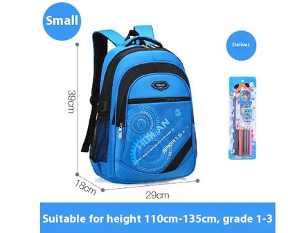 Primary School Student Schoolbag Male Grade 1-3-6 Schoolbag