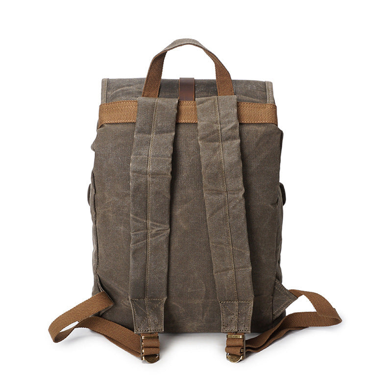 Oil wax rucksack