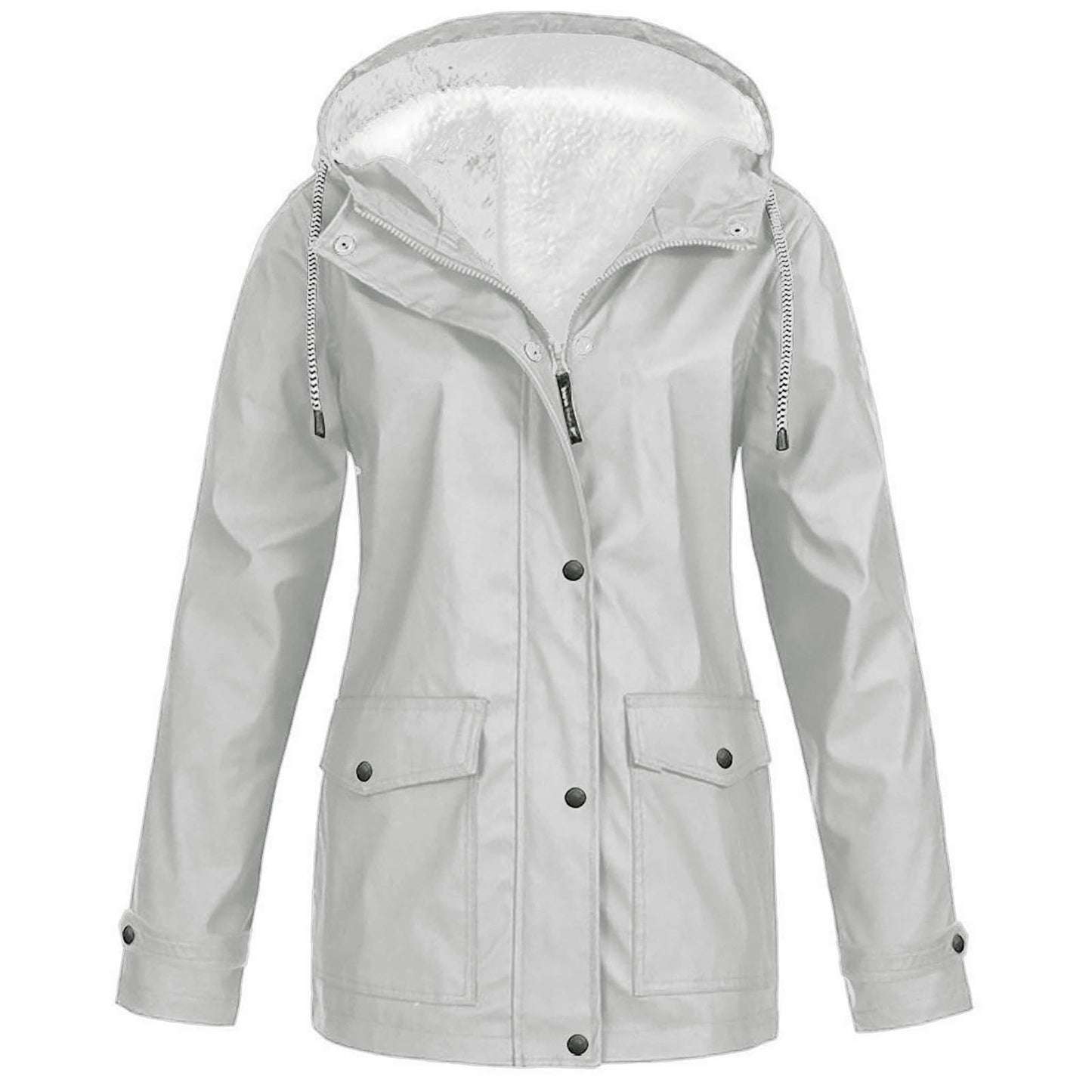 Outdoor-Jacke mit Kapuze Fleece Jacke mit Bergsteigen