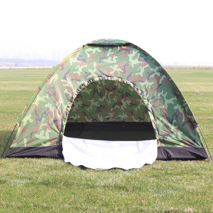 Outdoor Reise Zelt 3-4 Menschen Camouflage Bergsteigen Zelt Strand Camping Zelt