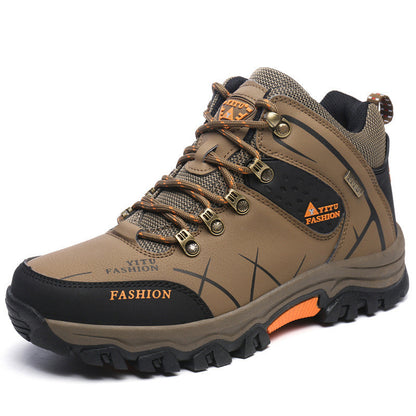 Männer High-Top Wanderschuhe Schuhe, Kreuz-Land Laufschuhe, Outdoor Extra-Große Größe Wandern Schuhe