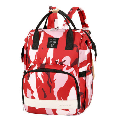 Trendiger, weicher Rucksack mit Aufdruck für Damen