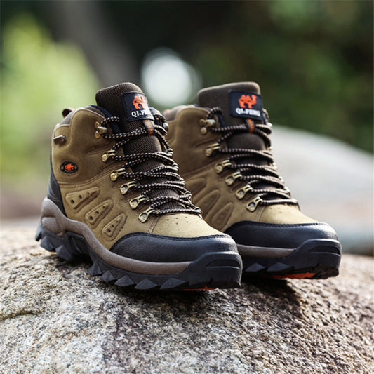 Herbst- und Winter-Hohe Wanderschuhe, Freizeit-Wanderschuhe für Paare, rutschfeste Schuhe
