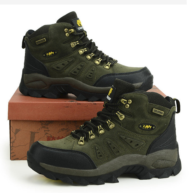 Herbst- und Winter-Hohe Wanderschuhe, Freizeit-Wanderschuhe für Paare, rutschfeste Schuhe
