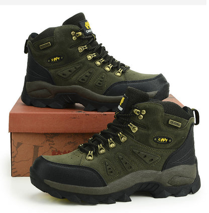 Herbst- und Winter-Hohe Wanderschuhe, Freizeit-Wanderschuhe für Paare, rutschfeste Schuhe