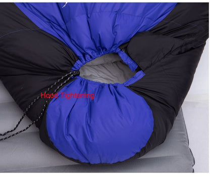 Daunenschlafsack Outdoor Einzelnaht Light