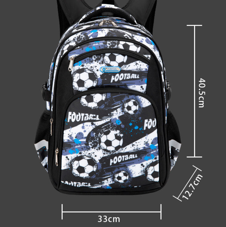 Jungen Fußball-Schultasche für Grundschüler