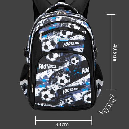 Jungen Fußball-Schultasche für Grundschüler