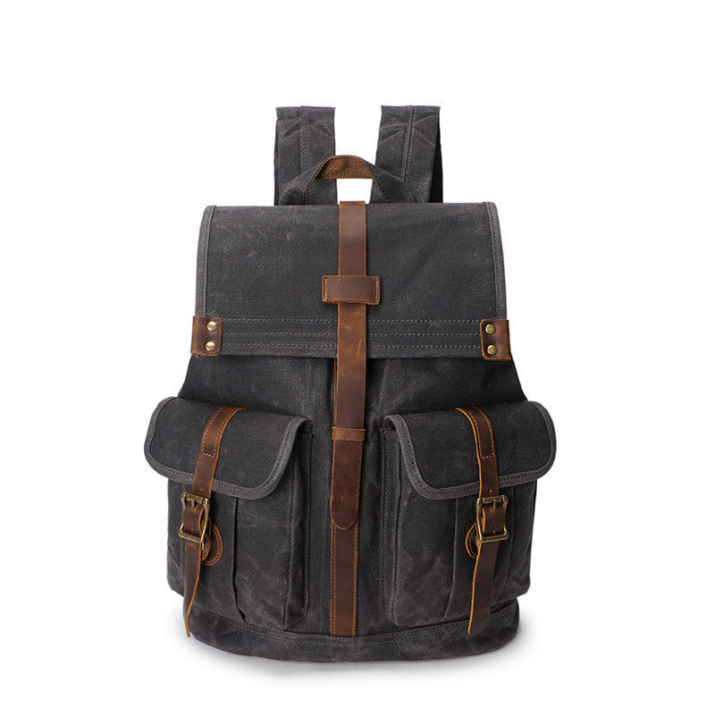 Oil wax rucksack