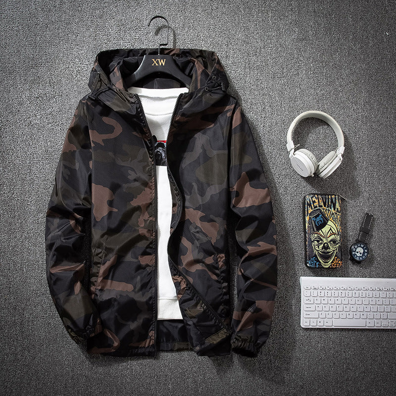 Camouflage Jacket Men's Spring And Autumn New Men's Jacket