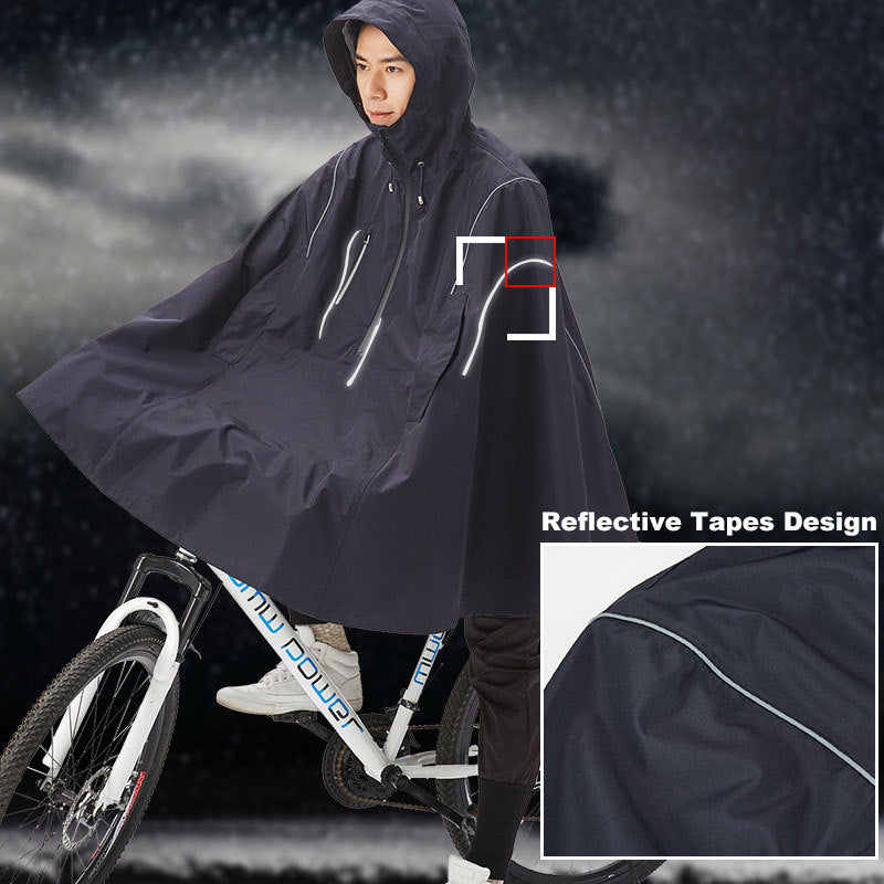 Regenmantel Poncho für Erwachsene Outdoor Mode Regenmantel