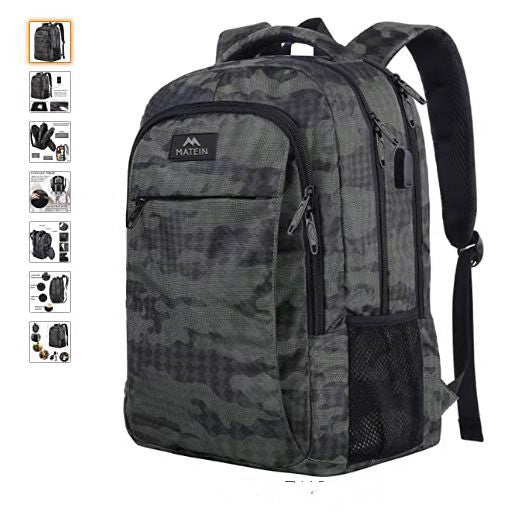 Wiederauf ladbare Schulter Computer Tasche Rucksack Reisen Outdoor