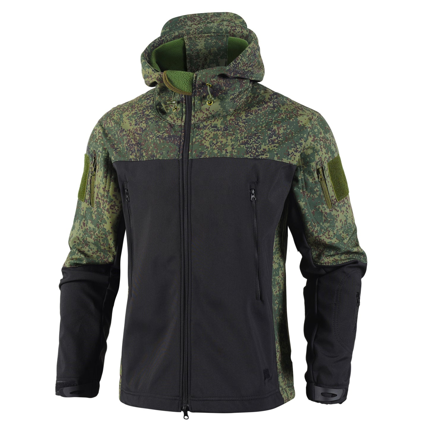 Wasserdichte Softshell-Jacke Haifischhaut-Optik - Winddicht Outdoor Reitjacke