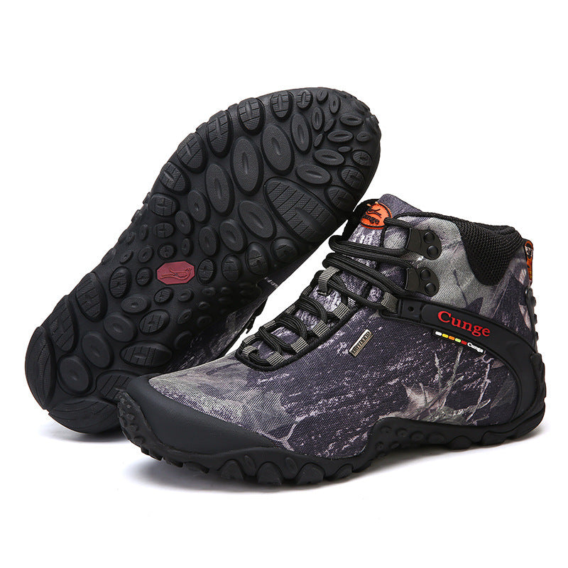 Camouflage Outdoor-Kletterstiefel Außenhandel Herren Sport Camping Kletterstiefel