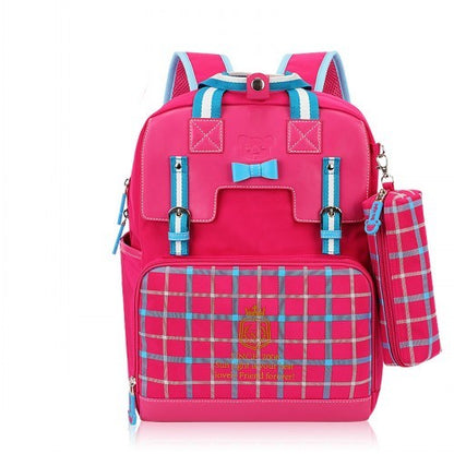 Niedlicher Rucksack für Mädchen im koreanischen Stil mit aufhellenden Schultern