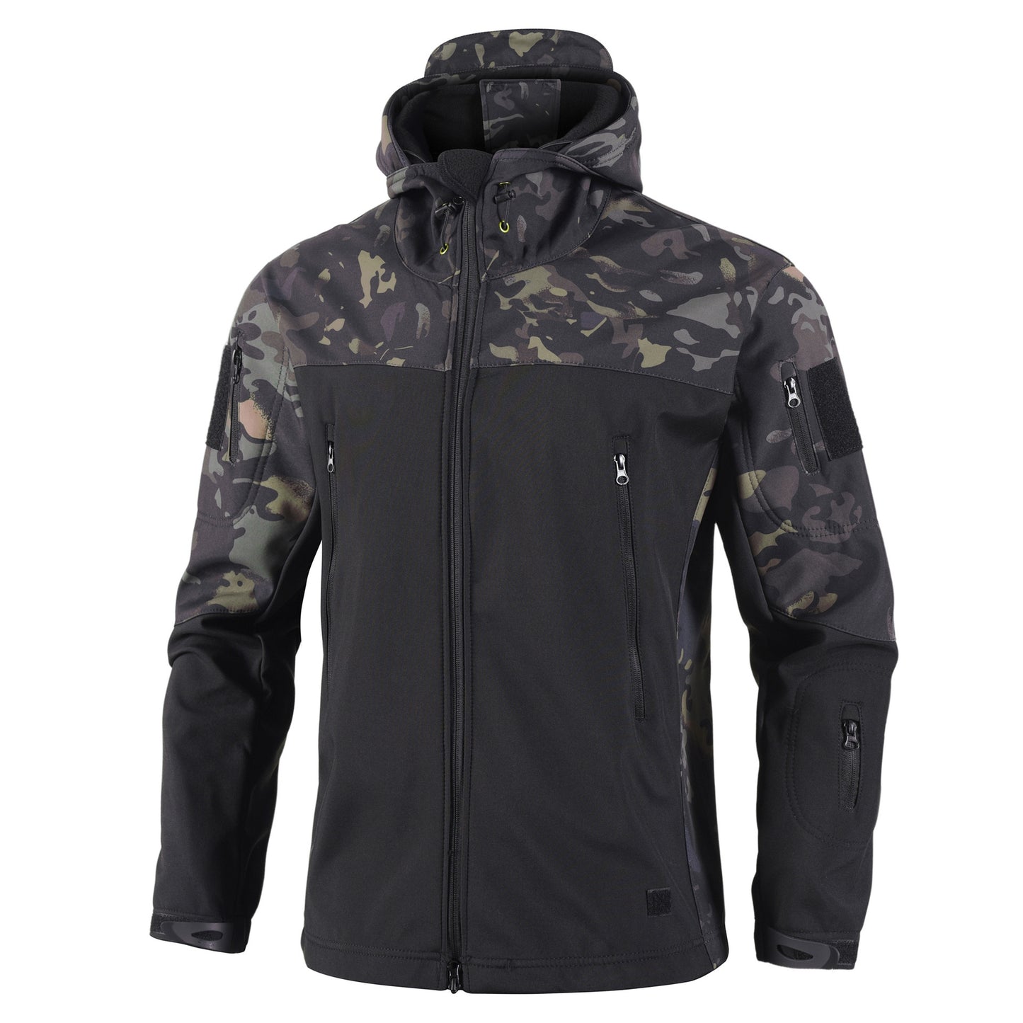 Wasserdichte Softshell-Jacke Haifischhaut-Optik - Winddicht Outdoor Reitjacke