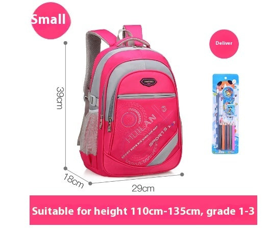 Primary School Student Schoolbag Male Grade 1-3-6 Schoolbag