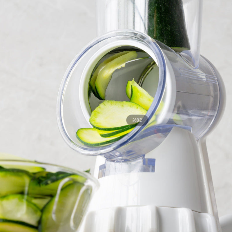 3-in-1 Gemüseschneider manuell – Reibe, Zerkleinerer & Mandoline