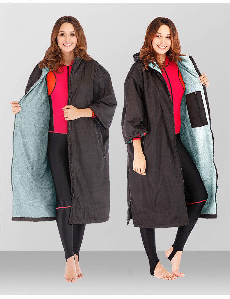 Women's Fashion Outdoor Cape Coat