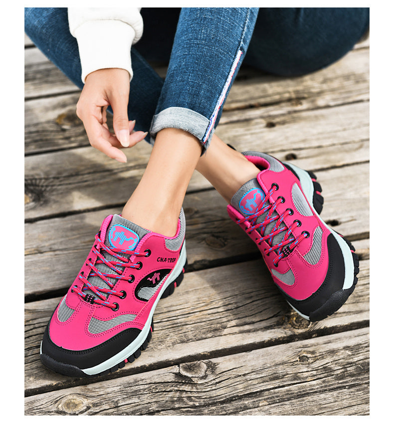 Wasserfeste, strapazierfähige Damenschuhe für den Außenbereich, Wanderschuhe