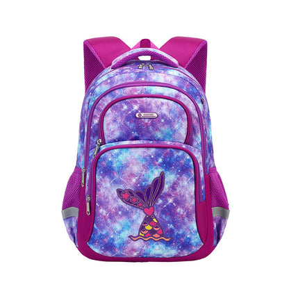 Primary School Student Schoolbag Boys Stylish And Lightweight Grade 1-3 Children Backpack