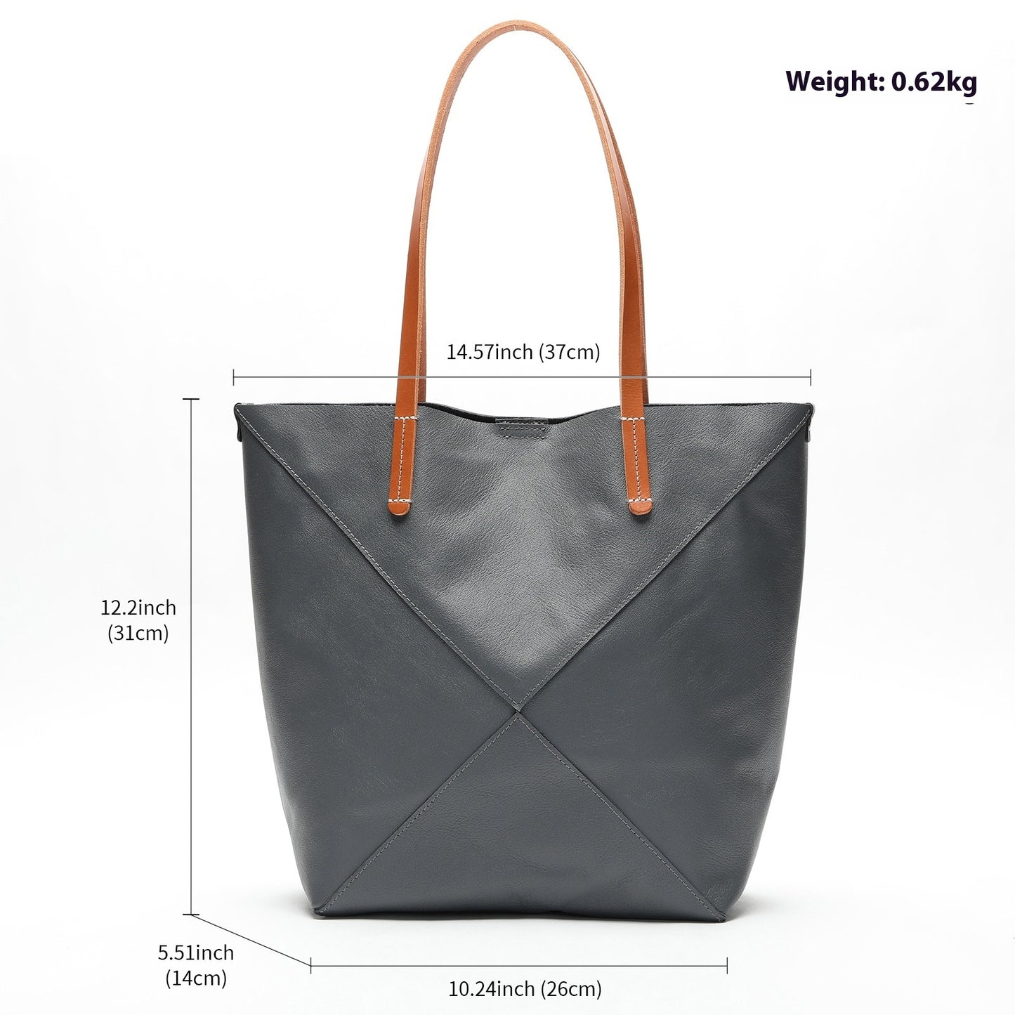 Handgefertigte Ledertasche für Damen