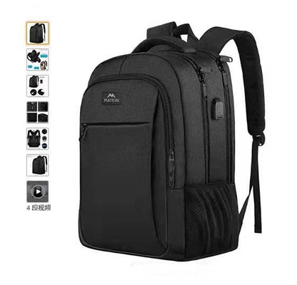 Wiederauf ladbare Schulter Computer Tasche Rucksack Reisen Outdoor