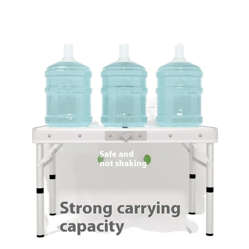 Klappbarer Campingtisch, faltbarer tragbarer rechteckiger Tisch für den Außenbereich