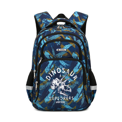 Primary School Student Schoolbag Boys Stylish And Lightweight Grade 1-3 Children Backpack