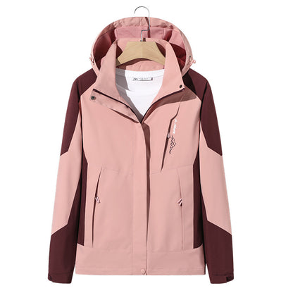 Einzelne Schicht Schalenjacke winddicht wasserdichte Jacke