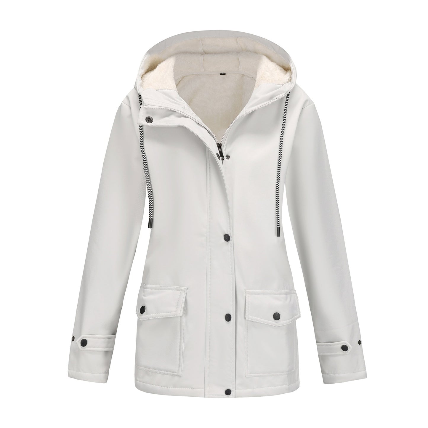 Damen Anorak Komposit Fleece-gefütterte wasserdichte Jacke