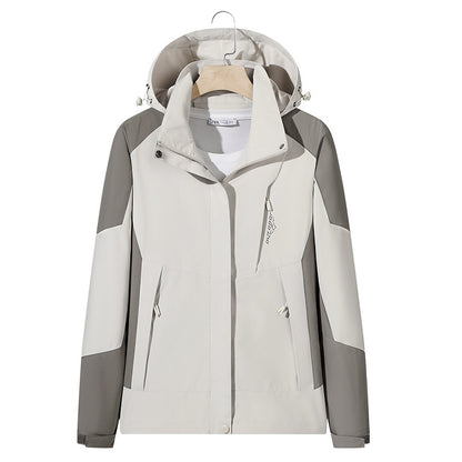 Einzelne Schicht Schalenjacke winddicht wasserdichte Jacke