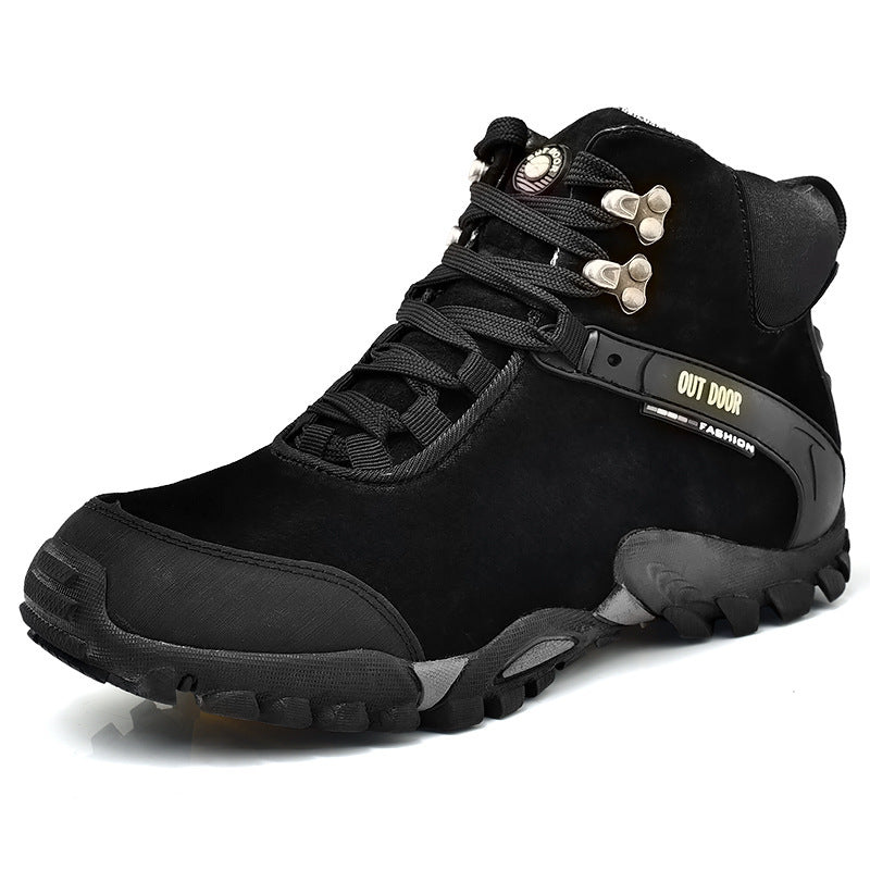 „Hochwertige Outdoor-Schuhe mit Keilabsatz – Ideal für Bergsteigen & Trekking“