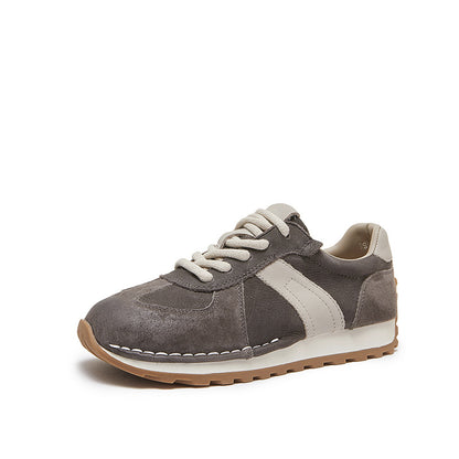 Retro Leder Sneaker Klassisch Casual