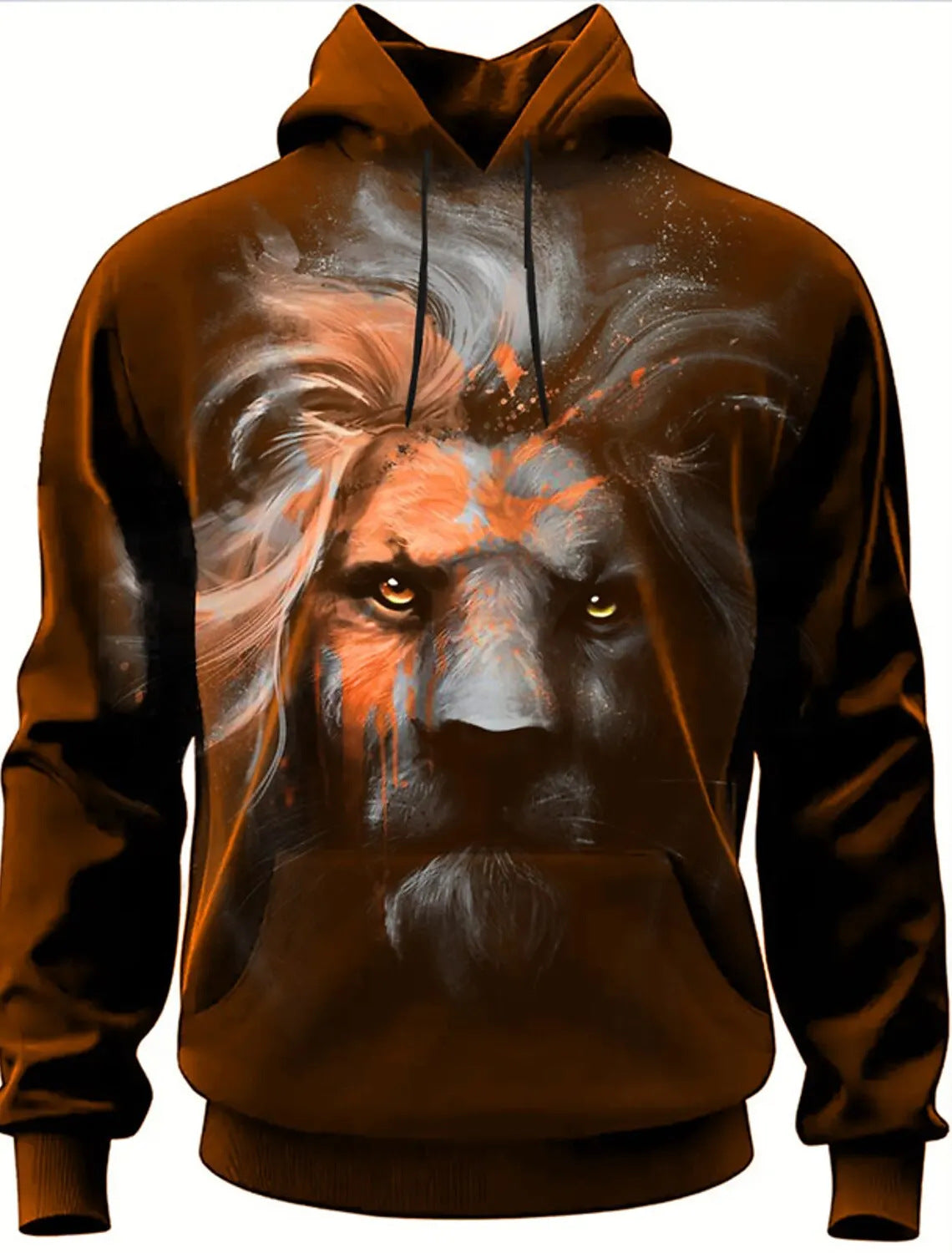 Modemarke Lion's Head 3D Hoodie Mode für Männer und Frauen