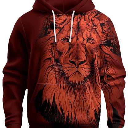 Modemarke Lion's Head 3D Hoodie Mode für Männer und Frauen