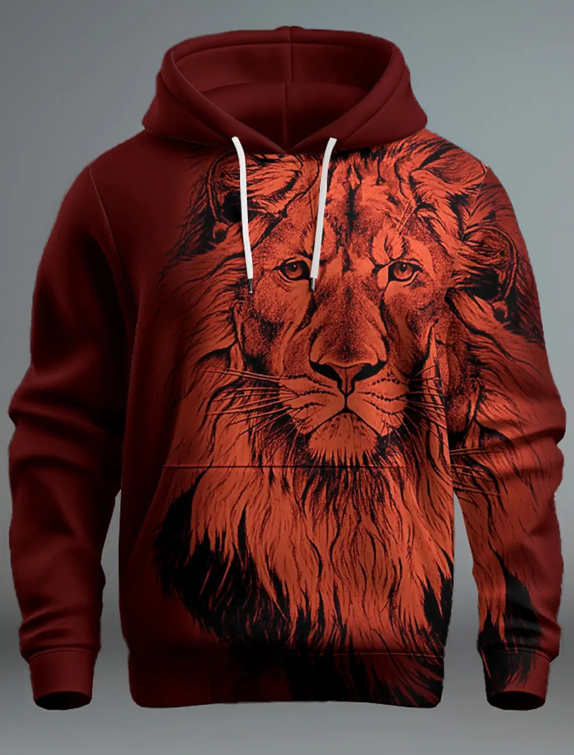 Modemarke Lion's Head 3D Hoodie Mode für Männer und Frauen