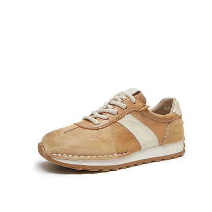 Retro Leder Sneaker Klassisch Casual